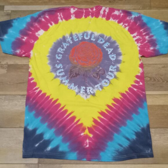 Grateful Dead Raindrops 2X-Large Tie Dye T-Shirt - Picture 2 of 4